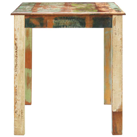 Vidaxl eettafel 140x70x76 cm massief gerecycled hout