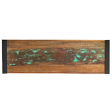 Vidaxl wandtafel 110x35x76 cm massief gerecycled hout