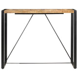 Vidaxl bartafel 140x70x110 cm massief mangohout