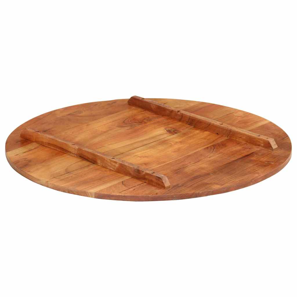 Vidaxl tafelblad rond 15-16 mm 70 cm massief acaciahout