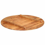 Vidaxl tafelblad rond 15-16 mm 80 cm massief acaciahout