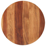 Vidaxl tafelblad rond 25-27 mm 50 cm massief acaciahout