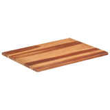 Vidaxl tafelblad 25-27 mm 60x80 cm massief acaciahout
