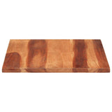 Vidaxl tafelblad 25-27 mm 60x80 cm massief acaciahout