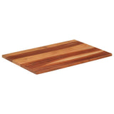 Vidaxl tafelblad 25-27 mm 60x90 cm massief acaciahout