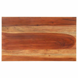 Vidaxl tafelblad 25-27 mm 60x100 cm massief acaciahout