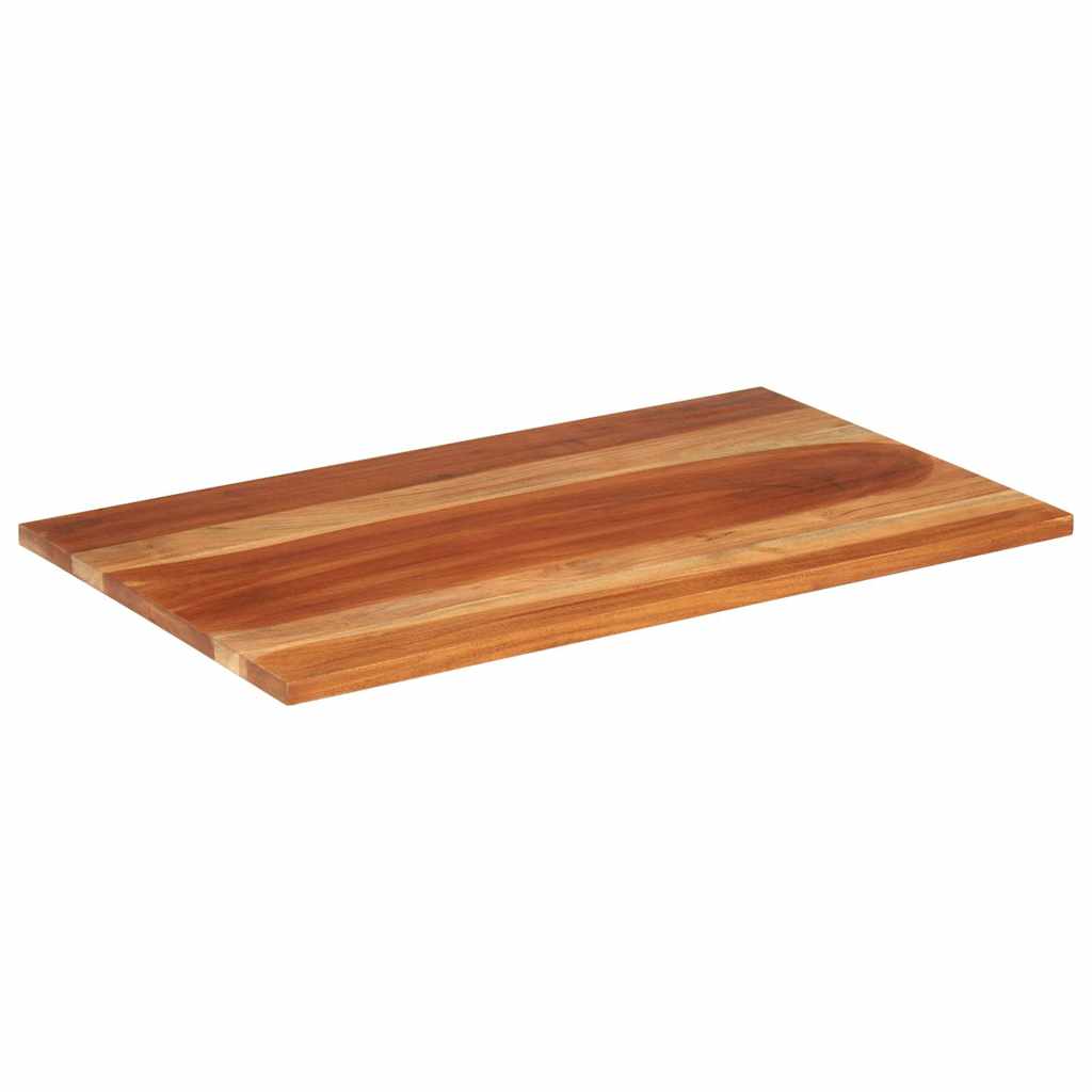Vidaxl tafelblad 25-27 mm 60x100 cm massief acaciahout