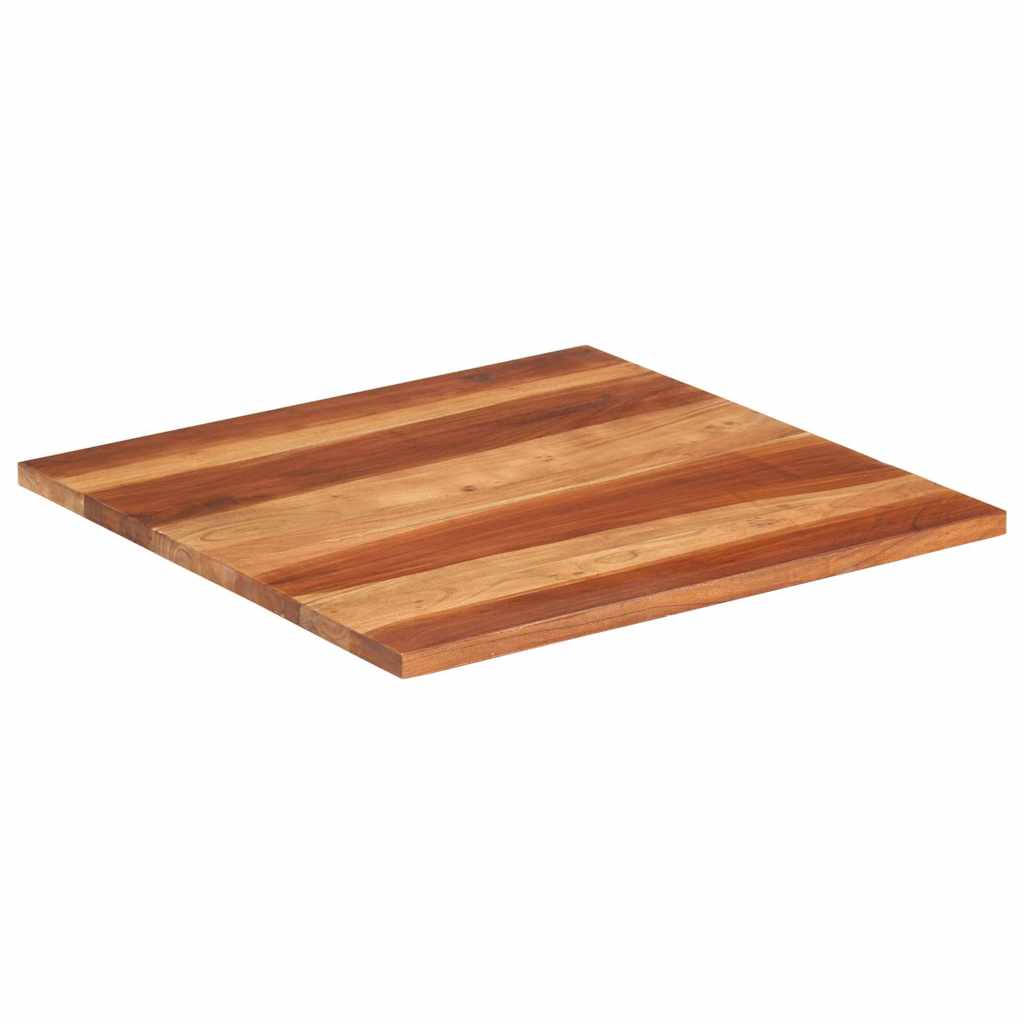 Vidaxl tafelblad 25-27 mm 70x70 cm massief acaciahout