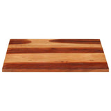Vidaxl tafelblad 25-27 mm 70x80 cm massief acaciahout
