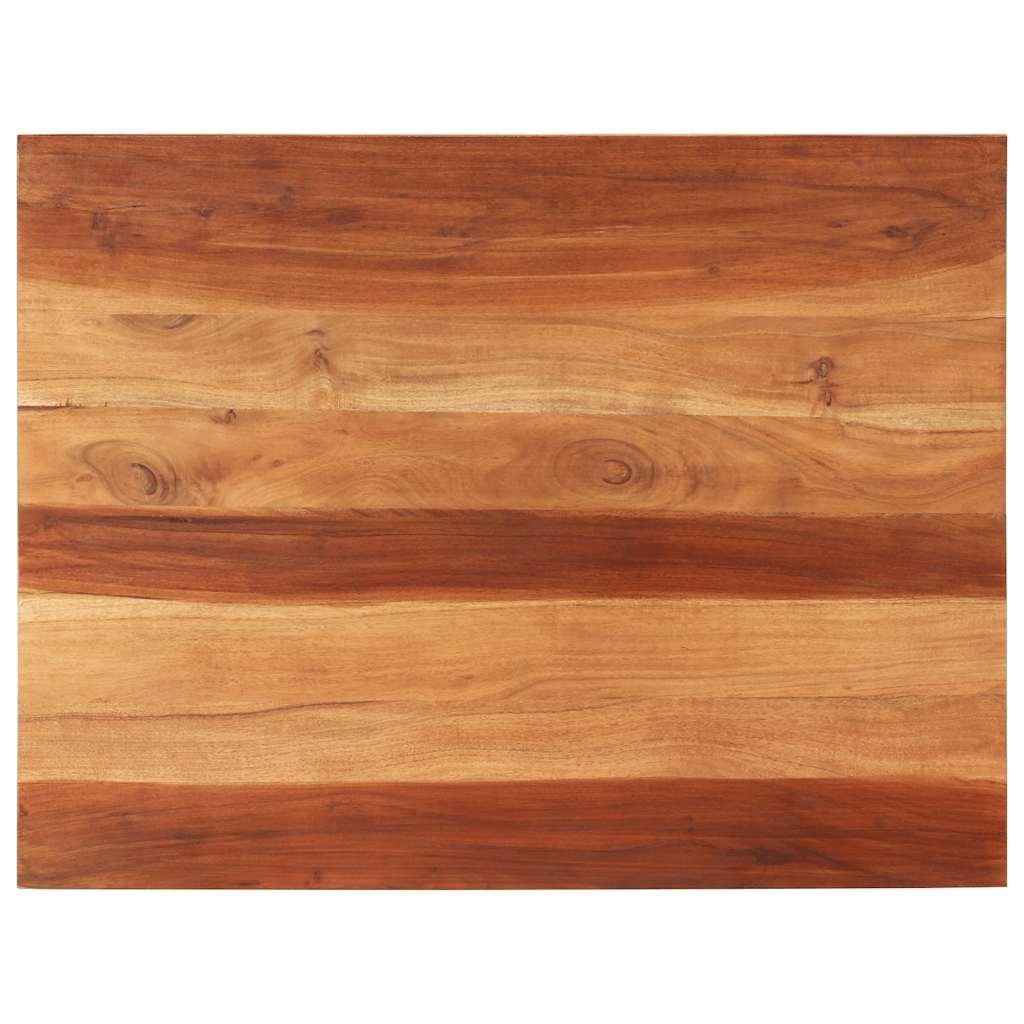 Vidaxl tafelblad 25-27 mm 70x90 cm massief acaciahout