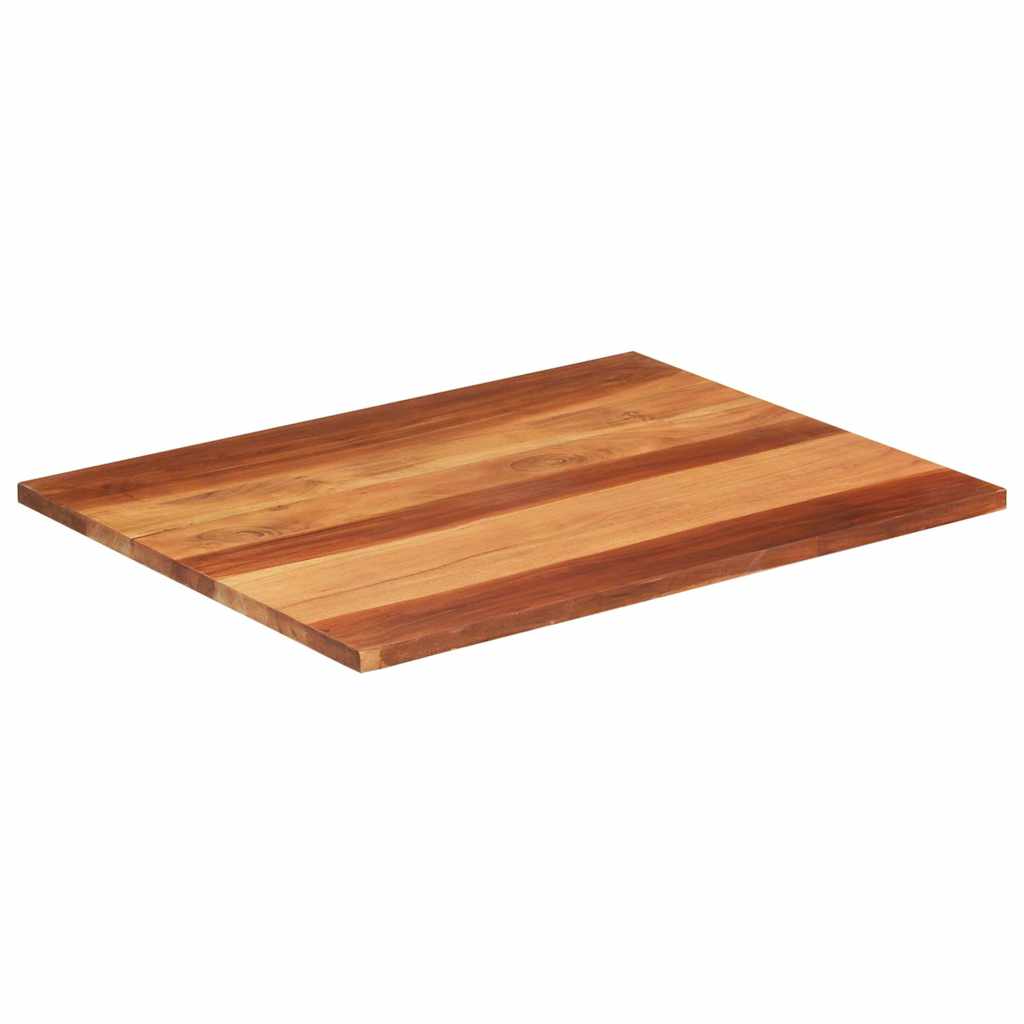 Vidaxl tafelblad 25-27 mm 70x90 cm massief acaciahout