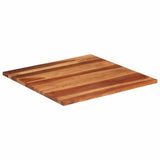 Vidaxl tafelblad 25-27 mm 80x80 cm massief acaciahout