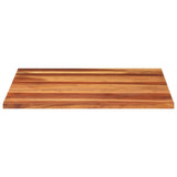 Vidaxl tafelblad 25-27 mm 80x80 cm massief acaciahout