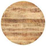 Vidaxl tafelblad rond 15-16 mm 50 cm massief mangohout