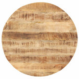 Vidaxl tafelblad rond 25-27 mm 60 cm massief mangohout