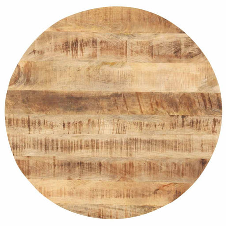 Vidaxl tafelblad rond 25-27 mm 70 cm massief mangohout