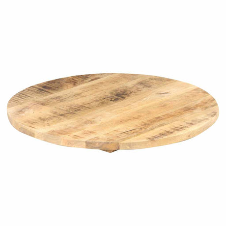 Vidaxl tafelblad rond 25-27 mm 70 cm massief mangohout
