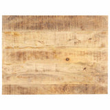 Vidaxl tafelblad 15-16 mm 90x70 cm massief mangohout