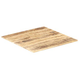 Vidaxl tafelblad 15-16 mm 80x80 cm massief mangohout