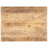 Vidaxl tafelblad 25-27 mm 70x60 cm massief mangohout