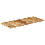 Vidaxl tafelblad 25-27 mm 140x60 cm massief mangohout