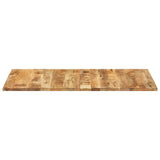 Vidaxl tafelblad 25-27 mm 140x60 cm massief mangohout