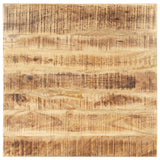 Vidaxl tafelblad 25-27 mm 70x70 cm massief mangohout