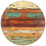 Vidaxl tafelblad rond 15-16 mm 50 cm massief gerecycled hout