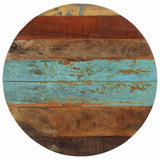 Vidaxl tafelblad rond 15-16 mm 60 cm massief gerecycled hout