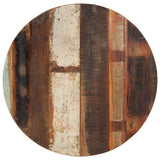 Vidaxl tafelblad rond 15-16 mm 70 cm massief gerecycled hout