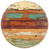 Vidaxl tafelblad rond 25-27 mm 40 cm massief gerecycled hout