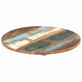 Vidaxl tafelblad rond 25-27 mm 50 cm massief gerecycled hout
