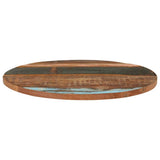 Vidaxl tafelblad rond 25-27 mm 70 cm massief gerecycled hout