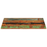 Vidaxl tafelblad rechthoekig 15-16 mm 60x90 cm massief gerecycled hout