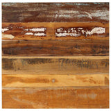 Vidaxl tafelblad vierkant 15-16 mm 70x70 cm massief gerecycled hout