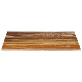 Vidaxl tafelblad vierkant 15-16 mm 70x70 cm massief gerecycled hout