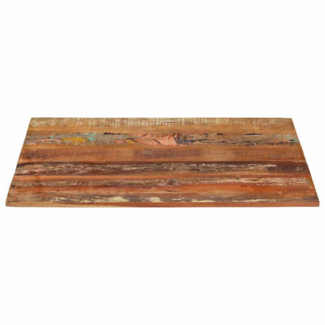 Vidaxl tafelblad rechthoekig 15-16 mm 70x90 cm massief gerecycled hout