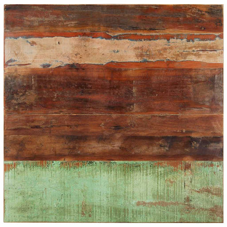 Vidaxl tafelblad vierkant 15-16 mm 80x80 cm massief gerecycled hout