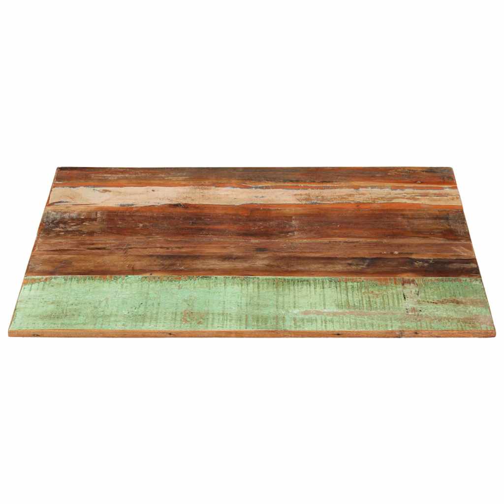 Vidaxl tafelblad vierkant 15-16 mm 80x80 cm massief gerecycled hout
