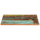 Vidaxl tafelblad rechthoekig 25-27 mm 60x80 cm massief gerecycled hout