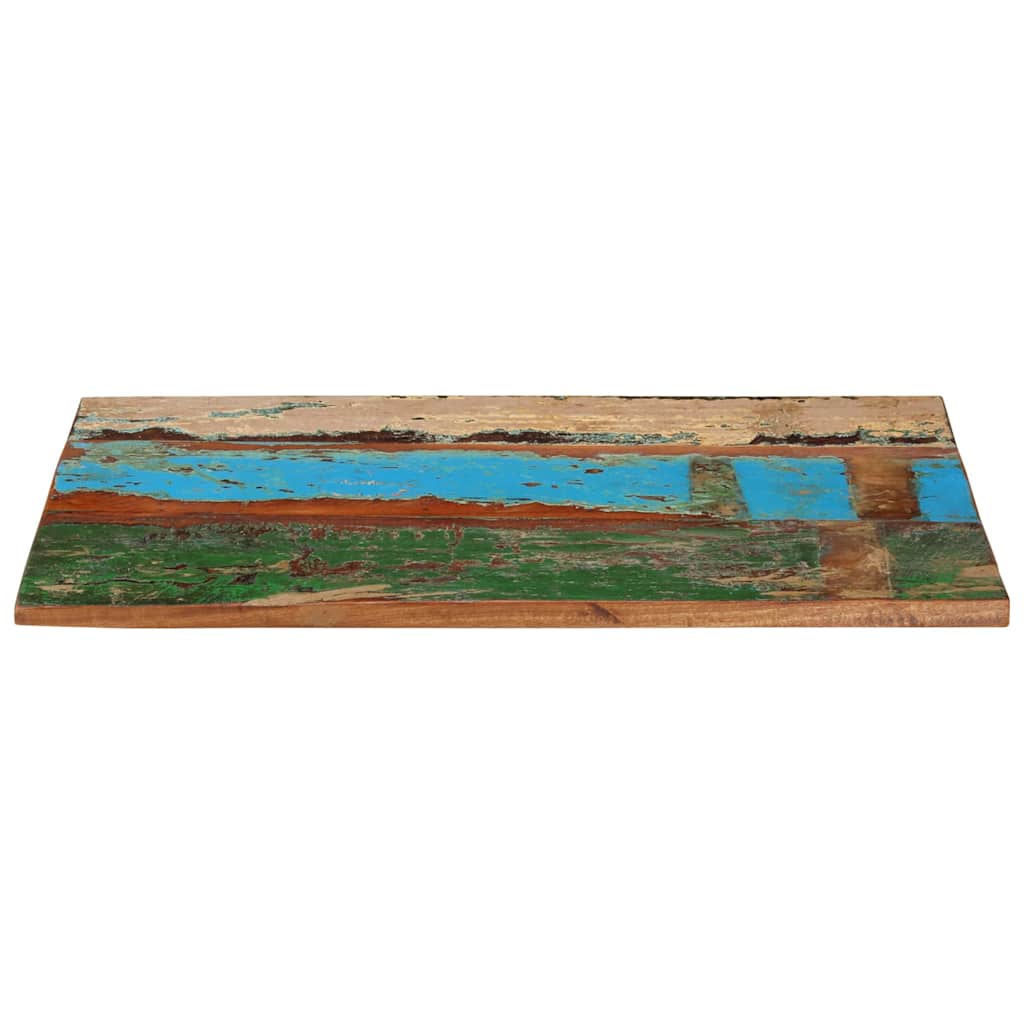 Vidaxl tafelblad rechthoekig 25-27 mm 60x90 cm massief gerecycled hout