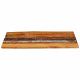 Vidaxl tafelblad rechthoekig 25-27 mm 60x100cm massief gerecycled hout