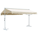 Vidaxl Luifel 500x300 cm Creme abgelöst