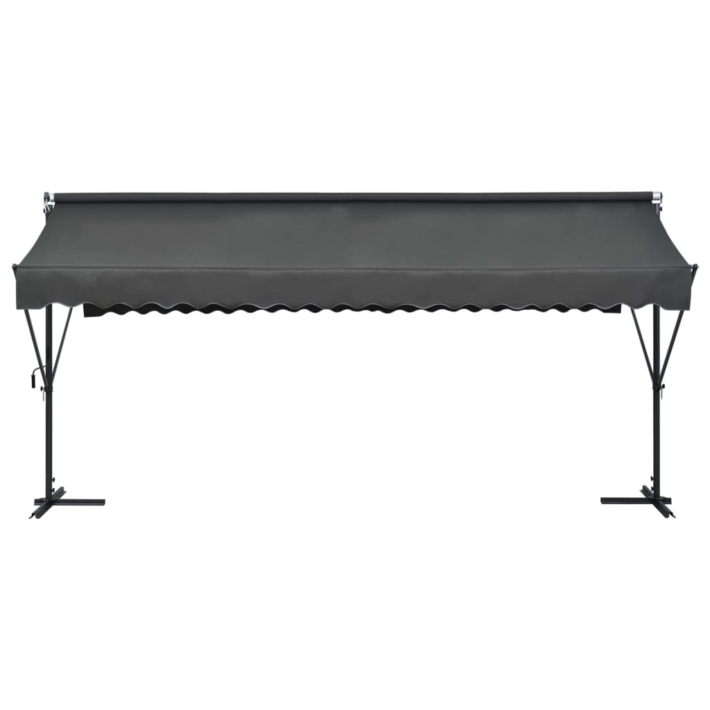 Vidaxl Luifel 500 x 300 cm Anthrazit abgelöst