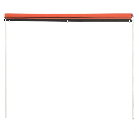 Vidaxl luifel extendable 250x150 cm Orange und Braun