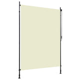 Vidaxl Roller Blind für Außen 150 x 270 cm Creme