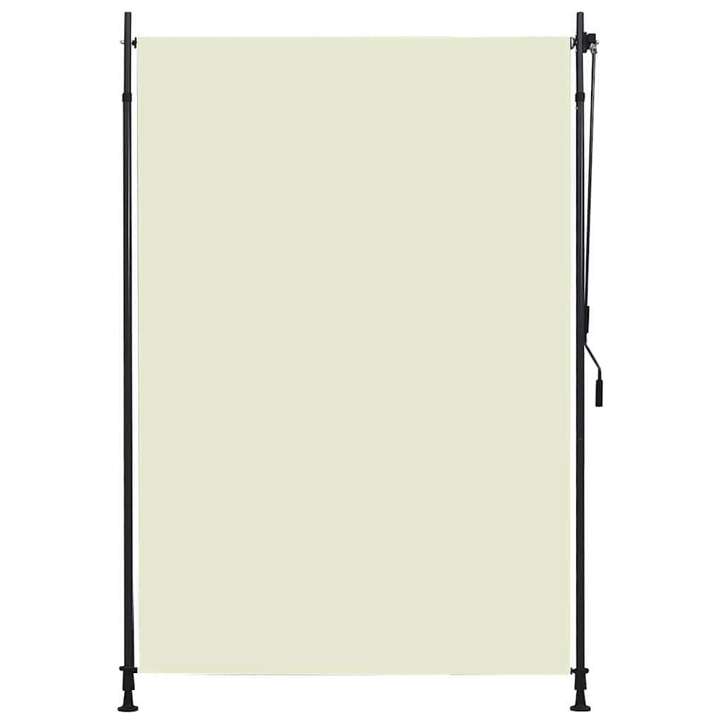 Vidaxl Roller Blind für Außen 150 x 270 cm Creme