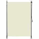 Vidaxl Roller Blind für Außen 150 x 270 cm Creme