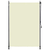 Vidaxl Roller Blind für Außen 150 x 270 cm Creme