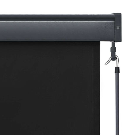 Vidaxl rolgordijn voor buiten 80x250 cm antraciet